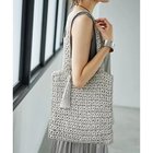 【スタイルデリ/STYLE DELI】のペーパー編みA4サイズトートバッグ 人気、トレンドファッション・服の通販 founy(ファニー) ファッション Fashion レディースファッション Fashion for Women バッグ Bags 軽量 Lightweight, Ultra Light 財布 Wallet, Purse ハンド Hand, Handmade ペーパー Paper, Kraft Paper ポケット Pocket, Pocket Detail ポーチ Pouch, Small Case マグネット Magnet, Magnetic Closure ミックス Mix, Mixed Style プチプライス・低価格 Affordable / Budget Price 夏 Summer thumbnail ホワイトミックス|ID: prp329100004612558 ipo3291000000033013931