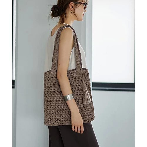 【スタイルデリ/STYLE DELI】のペーパー編みA4サイズトートバッグ 人気、トレンドファッション・服の通販 founy(ファニー) 　ファッション　Fashion　レディースファッション　Fashion for Women　バッグ　Bags　軽量　Lightweight, Ultra Light　財布　Wallet, Purse　ハンド　Hand, Handmade　ペーパー　Paper, Kraft Paper　ポケット　Pocket, Pocket Detail　ポーチ　Pouch, Small Case　マグネット　Magnet, Magnetic Closure　ミックス　Mix, Mixed Style　プチプライス・低価格　Affordable / Budget Price　夏　Summer　other-2|ID: prp329100004612558 ipo3291000000033013932