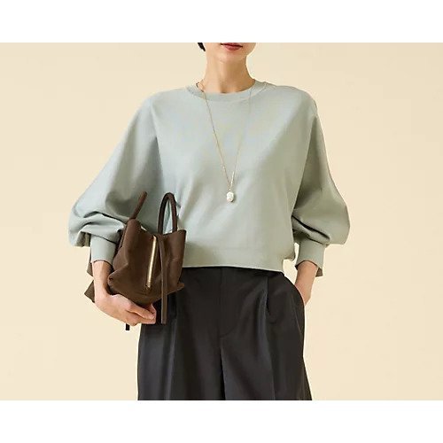 【マルティニーク/martinique】のウールエステルドルマンプルオーバー インテリア・キッズ・メンズ・レディースファッション・服の通販 founy(ファニー) 　ファッション　Fashion　レディースファッション　Fashion for Women　トップス・カットソー　Cut & Sew Tops　カジュアルプルオーバー・ニットトップス　Pullovers & Knit Tops / Casual Pullovers　おすすめ　Recommended / Our Picks　ショート　Short, Short Length　ボトム　Bottoms, Lower Wear　夏　Summer　ミント|ID: prp329100004613265 ipo3291000000033687048