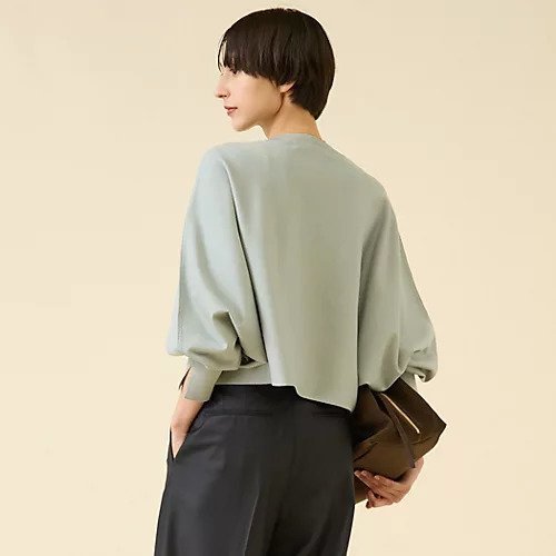 【マルティニーク/martinique】のウールエステルドルマンプルオーバー 人気、トレンドファッション・服の通販 founy(ファニー) 　ファッション　Fashion　レディースファッション　Fashion for Women　トップス・カットソー　Cut & Sew Tops　カジュアルプルオーバー・ニットトップス　Pullovers & Knit Tops / Casual Pullovers　おすすめ　Recommended / Our Picks　ショート　Short, Short Length　ボトム　Bottoms, Lower Wear　夏　Summer　other-3|ID: prp329100004613265 ipo3291000000033687051