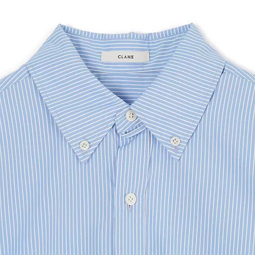 【クラネ/CLANE】のLOGO BUTTON-DOWN BASIC SHIRTS 人気、トレンドファッション・服の通販 founy(ファニー) 　ファッション　Fashion　レディースファッション　Fashion for Women　トップス・カットソー　Cut & Sew Tops　シャツ・ブラウス・オフィスカジュアル　Elegant Blouses & Button-Ups　ポケット　Pocket, Pocket Detail　マニッシュ　Mannish, Boyish　メガネ　Glasses, Eyewear　洗える　Machine Washable　other-3|ID: prp329100004613277 ipo3291000000033021334