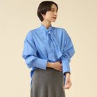 【マルティニーク/martinique】のESSENTIAL ボウタイブラウス サックス|ID:prp329100004613284