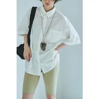 【マージュール/marjour】のCOTTON COLOR OVER SHIRTS 人気、トレンドファッション・服の通販 founy(ファニー) ファッション Fashion レディースファッション Fashion for Women トップス・カットソー Cut & Sew Tops シャツ・ブラウス・オフィスカジュアル Elegant Blouses & Button-Ups ストレッチ Stretch, Stretchy Fabric トレンド Trend, Trending Now ポケット Pocket, Pocket Detail マニッシュ Mannish, Boyish メンズ Men's, Menswear リラックス Relax, Relaxed Fit 今季 This Season, Current Season |ID:prp329100004613291