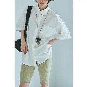 【マージュール/marjour】のCOTTON COLOR OVER SHIRTS 人気、トレンドファッション・服の通販 founy(ファニー) ファッション Fashion レディースファッション Fashion for Women トップス・カットソー Cut & Sew Tops シャツ・ブラウス・オフィスカジュアル Elegant Blouses & Button-Ups ストレッチ Stretch, Stretchy Fabric トレンド Trend, Trending Now ポケット Pocket, Pocket Detail マニッシュ Mannish, Boyish メンズ Men's, Menswear リラックス Relax, Relaxed Fit 今季 This Season, Current Season |ID:prp329100004613291