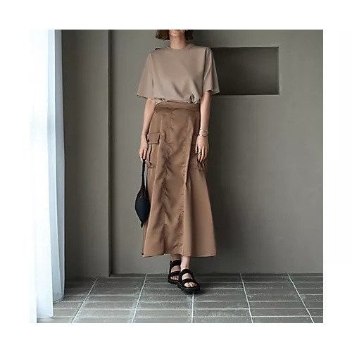 【スタイルデリ/STYLE DELI】の【匠ジョーゼット】Tシャツフォルムブラウス 人気、トレンドファッション・服の通販 founy(ファニー) 　ファッション　Fashion　レディースファッション　Fashion for Women　トップス・カットソー　Cut & Sew Tops　シャツ・ブラウス・オフィスカジュアル　Elegant Blouses & Button-Ups　ロングTシャツ・Tシャツ　Longline T-Shirts & Tees　インナー　Innerwear　軽量　Lightweight, Ultra Light　サロペット　Overalls, Salopette　ジャケット　Jacket, Outerwear　ジョーゼット　Georgette, Semi-Sheer Fabric　ストレッチ　Stretch, Stretchy Fabric　スリット　Slit, Slit Detail　セットアップ　Set-Up, Coordinated Outfit　長袖　Long Sleeve, Full Sleeve　フォルム　Silhouette, Form　ボーイズ　Boyish, Boy Style　ラウンド　Round, Round Neck　冬　Winter / This Winter　A/W・秋冬　Autumn/Winter　夏　Summer　エレガント 上品　Elegant　ビジネス 仕事 通勤　Business / Work / Commuting　other-2|ID: prp329100004613295 ipo3291000000033021460