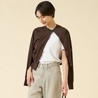 【マルティニーク/martinique】の《定番》ESSENTIALカーディガン(アンサンブル可) ブラウン|ID:prp329100004613303
