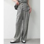 【ウィムガゼット/Whim Gazette】のグルカパンツ 人気、トレンドファッション・服の通販 founy(ファニー) ファッション Fashion レディースファッション Fashion for Women パンツ Pants & Trousers クラシカル Classical, Vintage-Inspired シルク Silk, 100% Silk シンプル Simple, Minimal セットアップ Set-Up, Coordinated Outfit チェック Check, Plaid, Tartan ドレープ Drape, Draping Fabric ネップ Nepp, Slub Yarn フロント Front, Front Design ベスト Vest, Waistcoat マニッシュ Mannish, Boyish ワイド Wide, Wide Fit おすすめ Recommended / Our Picks エレガント 上品 Elegant 2025年 2025 2025春夏・S/S Spring/Summer 2025 SS25 thumbnail グレー|ID: prp329100004613343 ipo3291000000033021794
