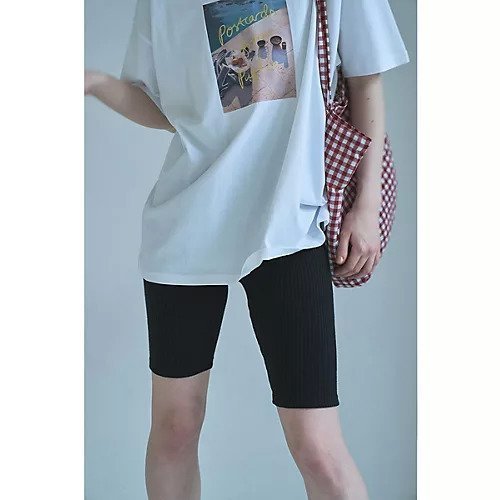 【マージュール/marjour】のRIBBED STRETCH BIKER SHORTS インテリア・キッズ・メンズ・レディースファッション・服の通販 founy(ファニー) 　ファッション　Fashion　レディースファッション　Fashion for Women　おすすめ　Recommended / Our Picks　イエロー　Yellow　ジャケット　Jacket, Outerwear　スウェット / スエット　Sweatshirt, Sweatwear　ストレッチ　Stretch, Stretchy Fabric　フィット　Fit, Slim Fit　ポケット　Pocket, Pocket Detail　夏　Summer　A/W・秋冬　Autumn/Winter　BLACK|ID: prp329100004613344 ipo3291000000033021805