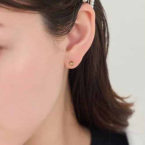 【フィービィー/phoebe】の【金属アレルギー対応】パフィーハートピアス(片耳) 人気、トレンドファッション・服の通販 founy(ファニー) 　ファッション　Fashion　レディースファッション　Fashion for Women　おすすめ　Recommended / Our Picks　アクセサリー　Fashion Accessories　クール　Cool, Chic　メタル　Metal, Metal Parts　モチーフ　Motif, Design Theme　片耳　One-Ear, Single Earring　other-2|ID: prp329100004613356 ipo3291000000034724391