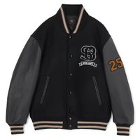 【サイ/SCYE】のWool Melton Varsity Jacket 人気、トレンドファッション・服の通販 founy(ファニー) ファッション Fashion レディースファッション Fashion for Women アウター Coat / Outerwear Collection レディースジャケット・軽アウター Jackets キルティング Quilted, Quilting メルトン Melton, Heavy Wool リュクス Luxury, Elegant, High-End, Chic |ID:prp329100004613376