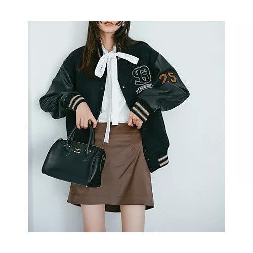 【サイ/SCYE】のWool Melton Varsity Jacket 人気、トレンドファッション・服の通販 founy(ファニー) 　ファッション　Fashion　レディースファッション　Fashion for Women　アウター　Coat / Outerwear Collection　レディースジャケット・軽アウター　Jackets　キルティング　Quilted, Quilting　メルトン　Melton, Heavy Wool　リュクス　Luxury, Elegant, High-End, Chic　other-2|ID: prp329100004613376 ipo3291000000034242453