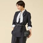 【マルティニーク/martinique】のTW2WAYストレッチジャケット(セットアップ可) 人気、トレンドファッション・服の通販 founy(ファニー) ファッション Fashion レディースファッション Fashion for Women アウター Coat / Outerwear Collection レディースジャケット・軽アウター Jackets おすすめ Recommended / Our Picks なめらか Smooth, Silky Texture シルク Silk, 100% Silk ジャケット Jacket, Outerwear ストレッチ Stretch, Stretchy Fabric セットアップ Set-Up, Coordinated Outfit 定番 Standard, Basic Item thumbnail ネイビー|ID: prp329100004613378 ipo3291000000033021969