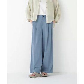 【ヒューマンウーマン/HUMAN WOMAN】 プレーティング天竺タックセミワイドパンツ人気、トレンドファッション・服の通販 founy(ファニー) ファッション Fashion レディースファッション Fashion for Women パンツ Pants & Trousers おすすめ Recommended / Our Picks セットアップ Set-Up, Coordinated Outfit ビッグ Big, Oversized |ID:prp329100004614046