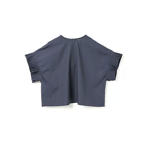 【ミズイロ インド/mizuiro ind】のプリーツスリーブプルオーバー 人気、トレンドファッション・服の通販 founy(ファニー) 　ファッション　Fashion　レディースファッション　Fashion for Women　トップス・カットソー　Cut & Sew Tops　カジュアルプルオーバー・ニットトップス　Pullovers & Knit Tops / Casual Pullovers　シンプル　Simple, Minimal　プリーツ　Pleats, Pleated　エレガント 上品　Elegant　人気　Popular, Best Seller　夏　Summer　 other-1|ID: prp329100004614968 ipo3291000000033330796