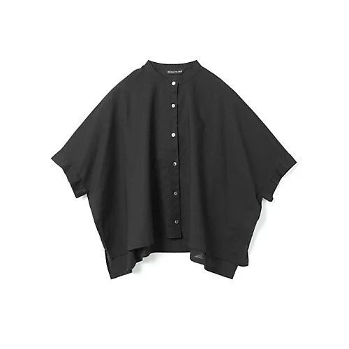 【ミズイロ インド/mizuiro ind】のリネンスタンドカラーワイドシャツ 人気、トレンドファッション・服の通販 founy(ファニー) 　ファッション　Fashion　レディースファッション　Fashion for Women　トップス・カットソー　Cut & Sew Tops　シャツ・ブラウス・オフィスカジュアル　Elegant Blouses & Button-Ups　ベーシック　Basic, Essential　リネン　Linen, Linen Fabric　人気　Popular, Best Seller　夏　Summer　 other-1|ID: prp329100004614973 ipo3291000000033047897