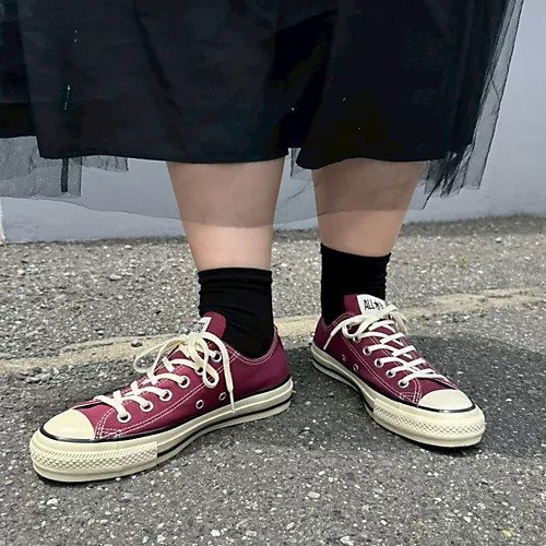 【コンバース/CONVERSE】のオールスター エイジド AC OX 人気、トレンドファッション・服の通販 founy(ファニー) 　ファッション　Fashion　レディースファッション　Fashion for Women　キャンバス　Canvas, Canvas Fabric　クラシック　Classic, Timeless Style　チェリー　Cherry, Cherry Pattern　フォーム　Form　ラバー　Rubber, Rubber Sole　レース　Lace, Lace Fabric　other-3|ID: prp329100004614981 ipo3291000000033047980
