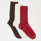 【オブラダ/Oblada】の【洗える】PACK SOCKS 人気、トレンドファッション・服の通販 founy(ファニー) ファッション Fashion レディースファッション Fashion for Women ソックス&靴下 Socks & Hosiery ソックス Socks, Hosiery ワンポイント One Point, Statement Accent 別注 Limited Edition, Custom Order 洗える Machine Washable thumbnail 【LEE別注】3カラー|ID: prp329100004614984 ipo3291000000033047998