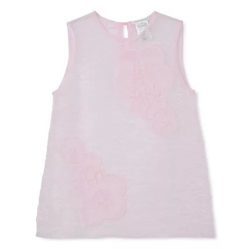 【セシリー バンセン/CECILIE BAHNSEN】のALBA TOP LIQUID MYRTIA インテリア・キッズ・メンズ・レディースファッション・服の通販 founy(ファニー) 　ファッション　Fashion　レディースファッション　Fashion for Women　2025年　2025　2025-2026秋冬・A/W　Autumn/Winter 2025–26 AW25–26　シアー　Sheer, See-Through　フラワー　Flower, Floral　モチーフ　Motif, Design Theme　リボン　Ribbon, Bow　エレガント 上品　Elegant　洗える　Machine Washable　BLUSH PINK|ID: prp329100004615081 ipo3291000000035597332