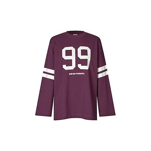 【バウムウンドヘルガーデン/BAUM UND PFERDGARTEN】のナンバリングロゴTシャツ 人気、トレンドファッション・服の通販 founy(ファニー) 　ファッション　Fashion　レディースファッション　Fashion for Women　トップス・カットソー　Cut & Sew Tops　シャツ・ブラウス・オフィスカジュアル　Elegant Blouses & Button-Ups　ロングTシャツ・Tシャツ　Longline T-Shirts & Tees　おすすめ　Recommended / Our Picks　ショルダー　Shoulder, Shoulder Strap　シンプル　Simple, Minimal　スラックス　Slacks, Dress Pants　スリーブ　Sleeve, Long Sleeve / Short Sleeve　デニム　Denim, Jeans Material　ドロップ　Drop Shoulder, Dropped Style　プリント　Print, Printed Pattern　ミックス　Mix, Mixed Style　ルーズ　Loose, Oversized　ロング　Long, Long-Length　A/W・秋冬　Autumn/Winter　other-3|ID: prp329100004615083 ipo3291000000033049197