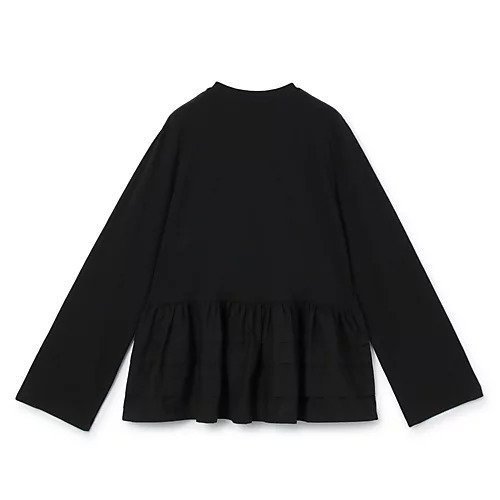 【セシリー バンセン/CECILIE BAHNSEN】のAUDREY T-SHIRT JERSEY 人気、トレンドファッション・服の通販 founy(ファニー) 　ファッション　Fashion　レディースファッション　Fashion for Women　トップス・カットソー　Cut & Sew Tops　シャツ・ブラウス・オフィスカジュアル　Elegant Blouses & Button-Ups　ロングTシャツ・Tシャツ　Longline T-Shirts & Tees　2025年　2025　2025-2026秋冬・A/W　Autumn/Winter 2025–26 AW25–26　ドレス　Dress, One-Piece　バランス　Balance, Style Balance　フィット　Fit, Slim Fit　プリーツ　Pleats, Pleated　ペプラム　Peplum, Flared Hem　洗える　Machine Washable　other-2|ID: prp329100004615084 ipo3291000000035597364