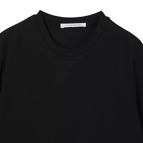 【セシリー バンセン/CECILIE BAHNSEN】のAUDREY T-SHIRT JERSEY 人気、トレンドファッション・服の通販 founy(ファニー) 　ファッション　Fashion　レディースファッション　Fashion for Women　トップス・カットソー　Cut & Sew Tops　シャツ・ブラウス・オフィスカジュアル　Elegant Blouses & Button-Ups　ロングTシャツ・Tシャツ　Longline T-Shirts & Tees　2025年　2025　2025-2026秋冬・A/W　Autumn/Winter 2025–26 AW25–26　ドレス　Dress, One-Piece　バランス　Balance, Style Balance　フィット　Fit, Slim Fit　プリーツ　Pleats, Pleated　ペプラム　Peplum, Flared Hem　洗える　Machine Washable　other-3|ID: prp329100004615084 ipo3291000000035597366
