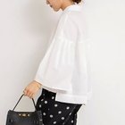 【ノーリーズ/NOLLEY'S】の《セットアップ対応》袖フレアボリュームシャツ 人気、トレンドファッション・服の通販 founy(ファニー) ファッション Fashion レディースファッション Fashion for Women トップス・カットソー Cut & Sew Tops シャツ・ブラウス・オフィスカジュアル Elegant Blouses & Button-Ups 2025年 2025 2025-2026秋冬・A/W Autumn/Winter 2025–26 AW25–26 セットアップ Set-Up, Coordinated Outfit フォルム Silhouette, Form ワイド Wide, Wide Fit 羽織 Haori, Light Jacket thumbnail ホワイト|ID: prp329100004615090 ipo3291000000033049247