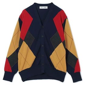 【トーガ トゥ/TOGA TOO】のArgyle knit cardigan 人気、トレンドファッション・服の通販 founy(ファニー) ファッション Fashion レディースファッション Fashion for Women トップス・カットソー Cut & Sew Tops ニット Knit Tops & Sweaters カーディガン・羽織り Layered Style Cardigans 2025年 2025 2025-2026秋冬・A/W Autumn/Winter 2025–26 AW25–26 カーディガン Cardigan, Knitwear |ID:prp329100004615096