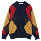 【トーガ トゥ/TOGA TOO】のArgyle knit cardigan 人気、トレンドファッション・服の通販 founy(ファニー) ファッション Fashion レディースファッション Fashion for Women トップス・カットソー Cut & Sew Tops ニット Knit Tops & Sweaters カーディガン・羽織り Layered Style Cardigans 2025年 2025 2025-2026秋冬・A/W Autumn/Winter 2025–26 AW25–26 カーディガン Cardigan, Knitwear thumbnail NAVY|ID: prp329100004615096 ipo3291000000033049301