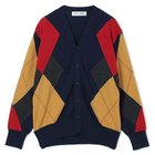 【トーガ トゥ/TOGA TOO】のArgyle knit cardigan NAVY|ID: prp329100004615096 ipo3291000000034864890