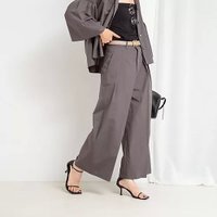 【ノーリーズ/NOLLEY'S】の《セットアップ対応》クロップドワイドパンツ 人気、トレンドファッション・服の通販 founy(ファニー) ファッション Fashion レディースファッション Fashion for Women セットアップ Matching Sets レディースパンツ・ボトムス Pants & Trousers / Bottoms 2025年 2025 2025-2026秋冬・A/W Autumn/Winter 2025–26 AW25–26 おすすめ Recommended / Our Picks サンダル Sandals, Summer Shoes スニーカー Sneakers, Trainers セットアップ Set-Up, Coordinated Outfit ワイド Wide, Wide Fit |ID:prp329100004615103