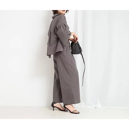 【ノーリーズ/NOLLEY'S】の《セットアップ対応》クロップドワイドパンツ 人気、トレンドファッション・服の通販 founy(ファニー) 　ファッション　Fashion　レディースファッション　Fashion for Women　セットアップ　Matching Sets　レディースパンツ・ボトムス　Pants & Trousers / Bottoms　2025年　2025　2025-2026秋冬・A/W　Autumn/Winter 2025–26 AW25–26　おすすめ　Recommended / Our Picks　サンダル　Sandals, Summer Shoes　スニーカー　Sneakers, Trainers　セットアップ　Set-Up, Coordinated Outfit　ワイド　Wide, Wide Fit　other-2|ID: prp329100004615103 ipo3291000000033049345