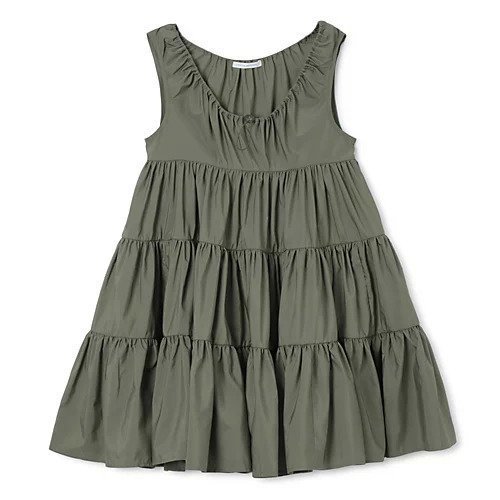 【セシリー バンセン/CECILIE BAHNSEN】のAINO DRESS RECYCLED FAILLE インテリア・キッズ・メンズ・レディースファッション・服の通販 founy(ファニー) 　ファッション　Fashion　レディースファッション　Fashion for Women　ワンピース　Dresses　フォーマル・パーティードレス・結婚式用ドレス　Elegant & Casual Dresses　2025年　2025　2025-2026秋冬・A/W　Autumn/Winter 2025–26 AW25–26　フラワー　Flower, Floral　モチーフ　Motif, Design Theme　リュクス　Luxury, Elegant, High-End, Chic　洗える　Machine Washable　軽量　Lightweight, Ultra Light　OLIVE|ID: prp329100004615106 ipo3291000000034941900