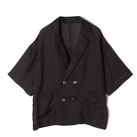 【エクラ/eclat】 【坪田あさみさん別注】リネンシャツジャケット人気、トレンドファッション・服の通販 founy(ファニー) ファッション Fashion レディースファッション Fashion for Women アウター Coat / Outerwear Collection レディースジャケット・軽アウター Jackets カーディガン Cardigan, Knitwear ジャケット Jacket, Outerwear モダン Modern, Contemporary 別注 Limited Edition, Custom Order 半袖 Short Sleeve, Half Sleeve 夏 Summer |ID:prp329100004615111