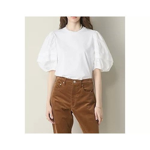 【セシリー バンセン/CECILIE BAHNSEN】のBEN T-SHIRT JERSEY 人気、トレンドファッション・服の通販 founy(ファニー) 　ファッション　Fashion　レディースファッション　Fashion for Women　トップス・カットソー　Cut & Sew Tops　シャツ・ブラウス・オフィスカジュアル　Elegant Blouses & Button-Ups　ロングTシャツ・Tシャツ　Longline T-Shirts & Tees　2025年　2025　2025-2026秋冬・A/W　Autumn/Winter 2025–26 AW25–26　プリーツ　Pleats, Pleated　ボトム　Bottoms, Lower Wear　洗える　Machine Washable　other-2|ID: prp329100004615943 ipo3291000000035607904