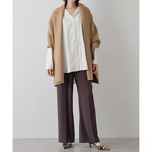 【ウィムガゼット/Whim Gazette】のバックサテンジョーゼットパンツ 人気、トレンドファッション・服の通販 founy(ファニー) 　ファッション　Fashion　レディースファッション　Fashion for Women　パンツ　Pants & Trousers　バッグ　Bags　2025年　2025　2025春夏・S/S　Spring/Summer 2025 SS25　サテン　Satin, Glossy Fabric　ドレープ　Drape, Draping Fabric　エレガント 上品　Elegant　今季　This Season, Current Season　other-3|ID: prp329100004616033 ipo3291000000033060528