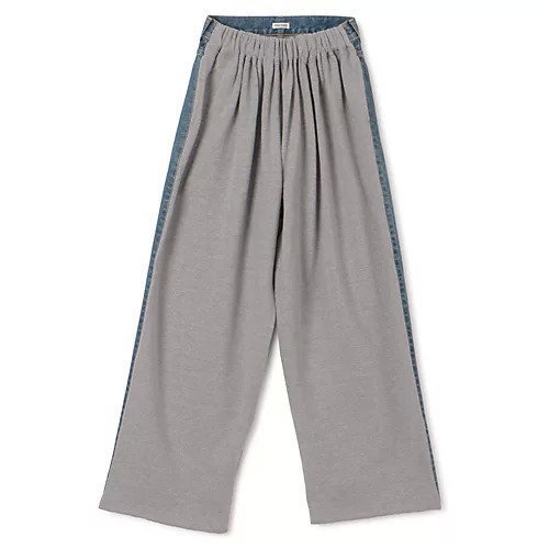 【アンスクリア/INSCRIRE】のHybride Sweat Denim Pants インテリア・キッズ・メンズ・レディースファッション・服の通販 founy(ファニー) https://founy.com/ ファッション Fashion レディースファッション Fashion for Women パンツ Pants & Trousers デニムパンツ・ジーンズ・美脚デニム Denim Jeans & Pants ギャザー Gathered, Ruffled スウェット / スエット Sweatshirt, Sweatwear デニム Denim, Jeans Material ドッキング Docking, Mixed Material ベーシック Basic, Essential ポケット Pocket, Pocket Detail ミックス Mix, Mixed Style 洗える Machine Washable |ID: prp329100004616035 ipo3291000000034338145