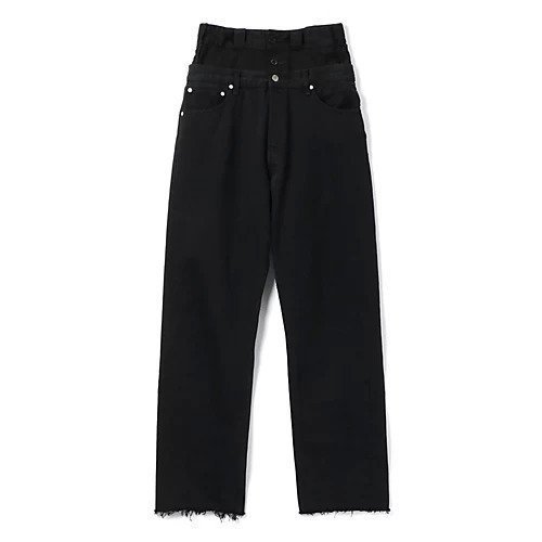 【キイト/QUIITO】の【SPURSHOP別注】ダブルウエストパンツ 人気、トレンドファッション・服の通販 founy(ファニー) 　ファッション　Fashion　レディースファッション　Fashion for Women　パンツ　Pants & Trousers　コレクション　Collection, Seasonal Line　ダブル　Double, Double-Breasted　デニム　Denim, Jeans Material　別注　Limited Edition, Custom Order　A/W・秋冬　Autumn/Winter　送料無料　Free Shipping　2024年　2024　卒業式　Graduation Ceremony　2024-2025秋冬・A/W　Autumn/Winter 2024–25 AW24–25　2025年　2025　2025-2026秋冬・A/W　Autumn/Winter 2025–26 AW25–26　 other-1|ID: prp329100004616036 ipo3291000000033060542