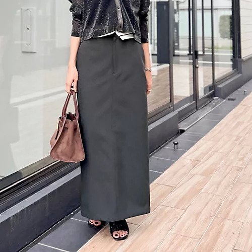 【ノーリーズソフィー/NOLLEY'S sophi】のウォッシャブル折り返しロングタイトスカート 人気、トレンドファッション・服の通販 founy(ファニー) 　ファッション　Fashion　レディースファッション　Fashion for Women　スカート　Skirts　2025年　2025　2025-2026秋冬・A/W　Autumn/Winter 2025–26 AW25–26　ウォッシャブル　Machine Washable　シンプル　Simple, Minimal　ストレッチ　Stretch, Stretchy Fabric　スニーカー　Sneakers, Trainers　トレンド　Trend, Trending Now　 other-1|ID: prp329100004616041 ipo3291000000033060600