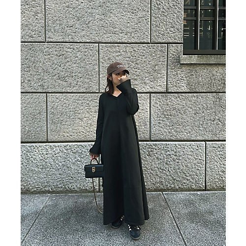 【マージュール/marjour】のBELLSLEEVE KNIT ONEPIECE インテリア・キッズ・メンズ・レディースファッション・服の通販 founy(ファニー) 　ファッション　Fashion　レディースファッション　Fashion for Women　トップス・カットソー　Cut & Sew Tops　ニット　Knit Tops & Sweaters　インナー　Innerwear　ウェーブ　Wavy Pattern　ストレッチ　Stretch, Stretchy Fabric　スリーブ　Sleeve, Long Sleeve / Short Sleeve　フィット　Fit, Slim Fit　フレア　Flare, Flared　羽織　Haori, Light Jacket　BLACK|ID: prp329100004616085 ipo3291000000033061135