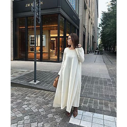 【マージュール/marjour】のBELLSLEEVE KNIT ONEPIECE インテリア・キッズ・メンズ・レディースファッション・服の通販 founy(ファニー) 　ファッション　Fashion　レディースファッション　Fashion for Women　トップス・カットソー　Cut & Sew Tops　ニット　Knit Tops & Sweaters　インナー　Innerwear　ウェーブ　Wavy Pattern　ストレッチ　Stretch, Stretchy Fabric　スリーブ　Sleeve, Long Sleeve / Short Sleeve　フィット　Fit, Slim Fit　フレア　Flare, Flared　羽織　Haori, Light Jacket　OFFWHITE|ID: prp329100004616085 ipo3291000000033061136