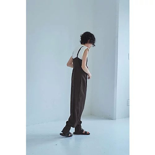 【マージュール/marjour】のHERRINGBONE SALOPETTE 人気、トレンドファッション・服の通販 founy(ファニー) 　ファッション　Fashion　レディースファッション　Fashion for Women　ワンピース　Dresses　サロペット&オールインワン　Dungarees & Jumpsuit Styles　ウェーブ　Wavy Pattern　秋　Autumn　サロペット　Overalls, Salopette　シンプル　Simple, Minimal　ストレッチ　Stretch, Stretchy Fabric　スリット　Slit, Slit Detail　ダブル　Double, Double-Breasted　フレア　Flare, Flared　フロント　Front, Front Design　ラップ　Wrap, Wrap Design　夏　Summer　other-3|ID: prp329100004616086 ipo3291000000033061222