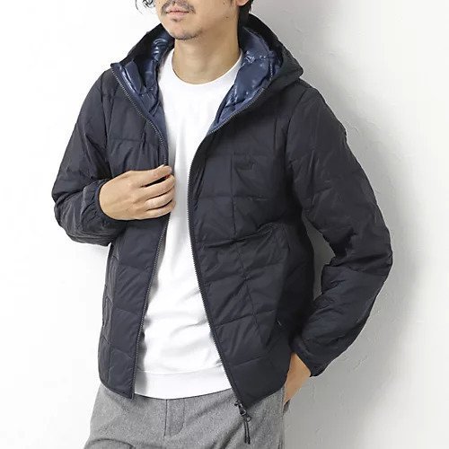 【ノーリーズ グッドマン/NOLLEY'S goodman / MEN】の【TAION/タイオン】別注 クジラ刺繍HOOD W-ZIP DOWN JKT 25AW インテリア・キッズ・メンズ・レディースファッション・服の通販 founy(ファニー) 　ファッション　Fashion　メンズファッション　Fashion for Men　2025年　2025　2025-2026秋冬・A/W　Autumn/Winter 2025–26 AW25–26　別注　Limited Edition, Custom Order　ネイビー|ID: prp329100004616106 ipo3291000000034069056