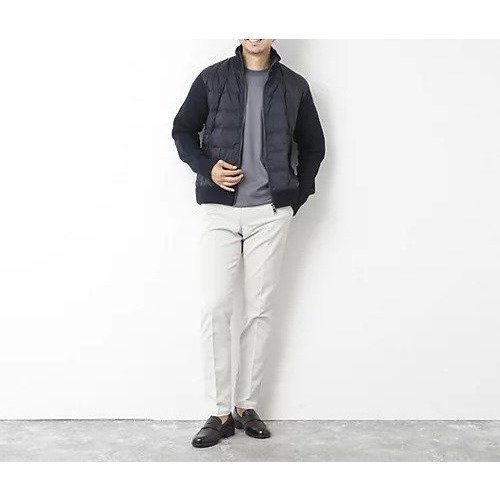 【ノーリーズ グッドマン/NOLLEY'S goodman / MEN】の【TAION/タイオン】別注HI NECK DOWN JKT WITH SLEEVE KNIT 25AW 人気、トレンドファッション・服の通販 founy(ファニー) ファッション Fashion メンズファッション Fashion for Men 切替 Switching, Contrast Panel ダウン Down, Puffer バランス Balance, Style Balance ポケット Pocket, Pocket Detail 別注 Limited Edition, Custom Order エレガント 上品 Elegant 2025年 2025 2025-2026秋冬・A/W Autumn/Winter 2025–26 AW25–26 other-2|ID: prp329100004616108 ipo3291000000034153753