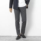 【ノーリーズ グッドマン/NOLLEY'S goodman / MEN】の《ビジカジ対応》吸水速乾 ツイルストレッチスリムフィット 25AW ミディアムグレー|ID: prp329100004616110 ipo3291000000033424312