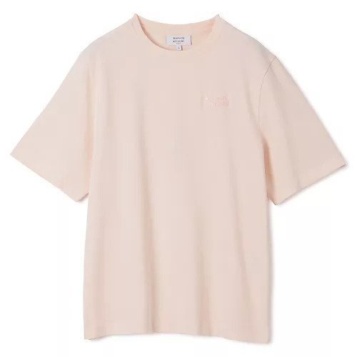 【メゾン キツネ/MAISON KITSUNE】のMAISON KITSUNE HANDWRITING COMFORT TEE-SHIRT インテリア・キッズ・メンズ・レディースファッション・服の通販 founy(ファニー) 　ファッション　Fashion　レディースファッション　Fashion for Women　トップス・カットソー　Cut & Sew Tops　シャツ・ブラウス・オフィスカジュアル　Elegant Blouses & Button-Ups　2025年　2025　2025-2026秋冬・A/W　Autumn/Winter 2025–26 AW25–26　ジャケット　Jacket, Outerwear　ボトム　Bottoms, Lower Wear　リラックス　Relax, Relaxed Fit　半袖　Short Sleeve, Half Sleeve　洗える　Machine Washable　PEARL PINK|ID: prp329100004616157 ipo3291000000034941280