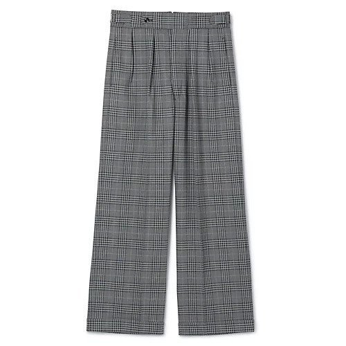 【その他のブランド/Other】の持ち出しタブ付きダブルスラックス 人気、トレンドファッション・服の通販 founy(ファニー) 　ファッション　Fashion　レディースファッション　Fashion for Women　スラックス　Slacks, Dress Pants　ダブル　Double, Double-Breasted　リラックス　Relax, Relaxed Fit　ワイド　Wide, Wide Fit　エレガント 上品　Elegant　洗える　Machine Washable　 other-1|ID: prp329100004616161 ipo3291000000033062439