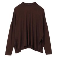 【スローン/SLOANE】のウール天竺 ワイドシルエット長袖Tシャツ 人気、トレンドファッション・服の通販 founy(ファニー) ファッション Fashion レディースファッション Fashion for Women トップス・カットソー Cut & Sew Tops シャツ・ブラウス・オフィスカジュアル Elegant Blouses & Button-Ups ロングTシャツ・Tシャツ Longline T-Shirts & Tees カットソー Cut and Sewn Top ストレッチ Stretch, Stretchy Fabric リラックス Relax, Relaxed Fit ワイド Wide, Wide Fit エレガント 上品 Elegant 洗える Machine Washable 長袖 Long Sleeve, Full Sleeve |ID:prp329100004618615