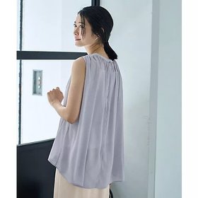 【スタイルデリ/STYLE DELI】 微シアー楊柳ノースリギャザーブラウス人気、トレンドファッション・服の通販 founy(ファニー) ファッション Fashion レディースファッション Fashion for Women トップス・カットソー Cut & Sew Tops シャツ・ブラウス・オフィスカジュアル Elegant Blouses & Button-Ups インナー Innerwear エアリー Airy Texture 春 Spring カーディガン Cardigan, Knitwear キャミソール Camisole, Spaghetti Strap Top ギャザー Gathered, Ruffled サロペット Overalls, Salopette シアー Sheer, See-Through ジャケット Jacket, Outerwear トレンド Trend, Trending Now 定番 Standard, Basic Item ノースリーブ Sleeveless, No-Sleeve ポケット Pocket, Pocket Detail S/S・春夏 SS, Spring/Summer, Warm Season 夏 Summer |ID:prp329100004618616