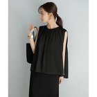 【スタイルデリ/STYLE DELI】の微シアー楊柳ノースリギャザーブラウス 人気、トレンドファッション・服の通販 founy(ファニー) ファッション Fashion レディースファッション Fashion for Women トップス・カットソー Cut & Sew Tops シャツ・ブラウス・オフィスカジュアル Elegant Blouses & Button-Ups インナー Innerwear エアリー Airy Texture 春 Spring カーディガン Cardigan, Knitwear キャミソール Camisole, Spaghetti Strap Top ギャザー Gathered, Ruffled サロペット Overalls, Salopette シアー Sheer, See-Through ジャケット Jacket, Outerwear トレンド Trend, Trending Now 定番 Standard, Basic Item ノースリーブ Sleeveless, No-Sleeve ポケット Pocket, Pocket Detail S/S・春夏 SS, Spring/Summer, Warm Season 夏 Summer thumbnail ブラック|ID: prp329100004618616 ipo3291000000033110899