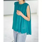 【スタイルデリ/STYLE DELI】の微シアー楊柳ノースリギャザーブラウス 人気、トレンドファッション・服の通販 founy(ファニー) ファッション Fashion レディースファッション Fashion for Women トップス・カットソー Cut & Sew Tops シャツ・ブラウス・オフィスカジュアル Elegant Blouses & Button-Ups インナー Innerwear エアリー Airy Texture 春 Spring カーディガン Cardigan, Knitwear キャミソール Camisole, Spaghetti Strap Top ギャザー Gathered, Ruffled サロペット Overalls, Salopette シアー Sheer, See-Through ジャケット Jacket, Outerwear トレンド Trend, Trending Now 定番 Standard, Basic Item ノースリーブ Sleeveless, No-Sleeve ポケット Pocket, Pocket Detail S/S・春夏 SS, Spring/Summer, Warm Season 夏 Summer thumbnail シアン|ID: prp329100004618616 ipo3291000000033110900